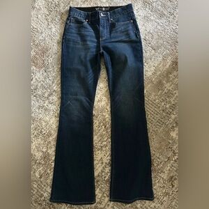 White House Black Market Dark Blue Bootcut Jeans